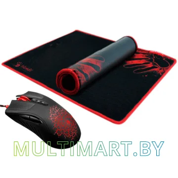 Игровая мышь + коврик A4Tech BLOODY A9081 картинка 2